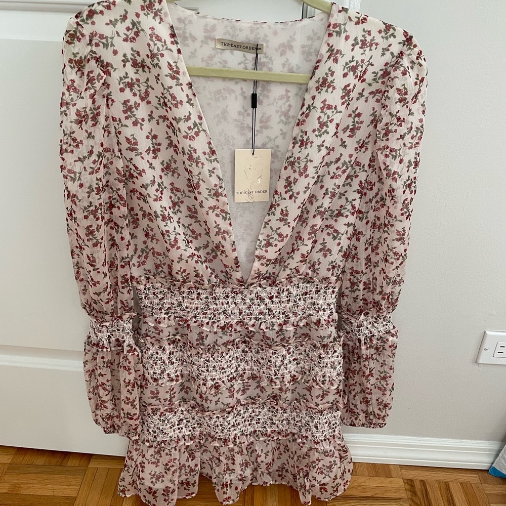 The East Order Behati mini floral dress